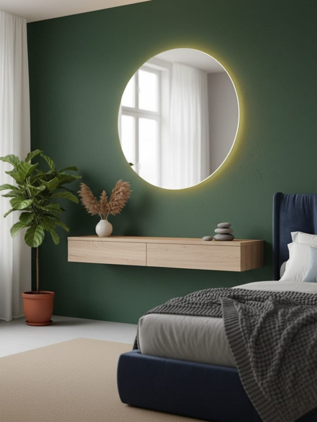 Anima & Art, Lustro LED Nowoczesność i minimalizm