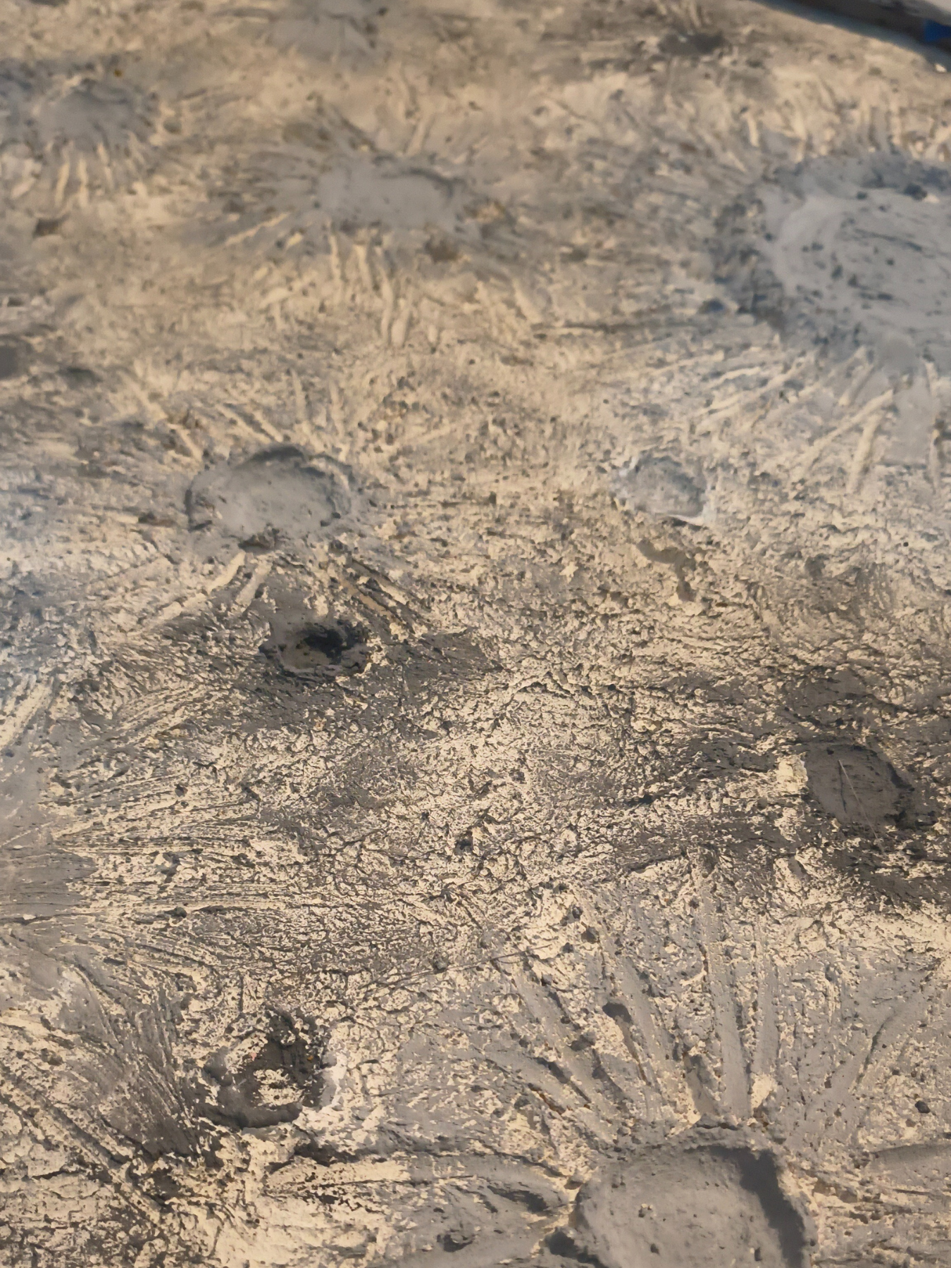 Handmade LED Moon Wall Decor – 3D Relief Sculpture