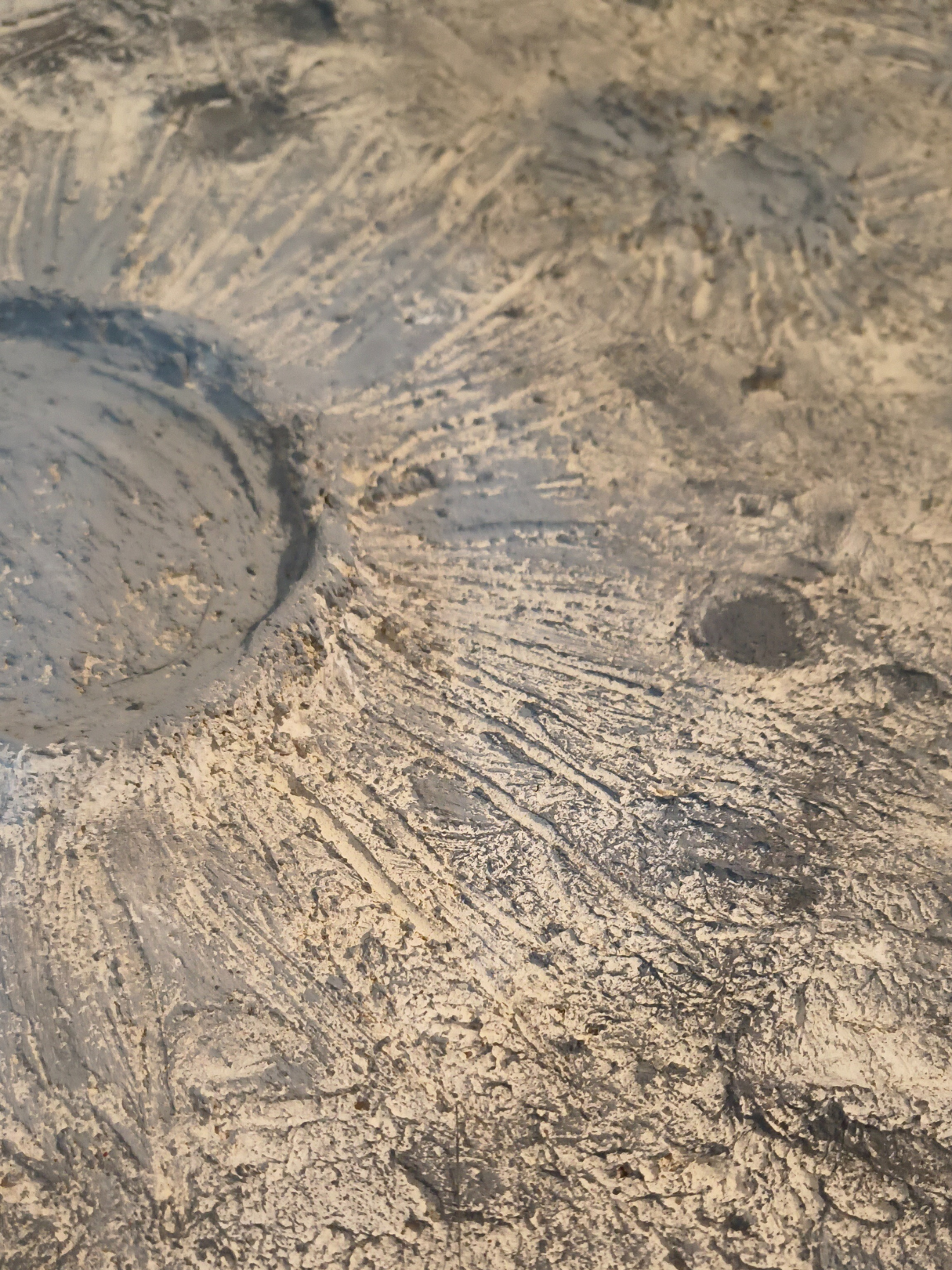 Handmade LED Moon Wall Decor – 3D Relief Sculpture