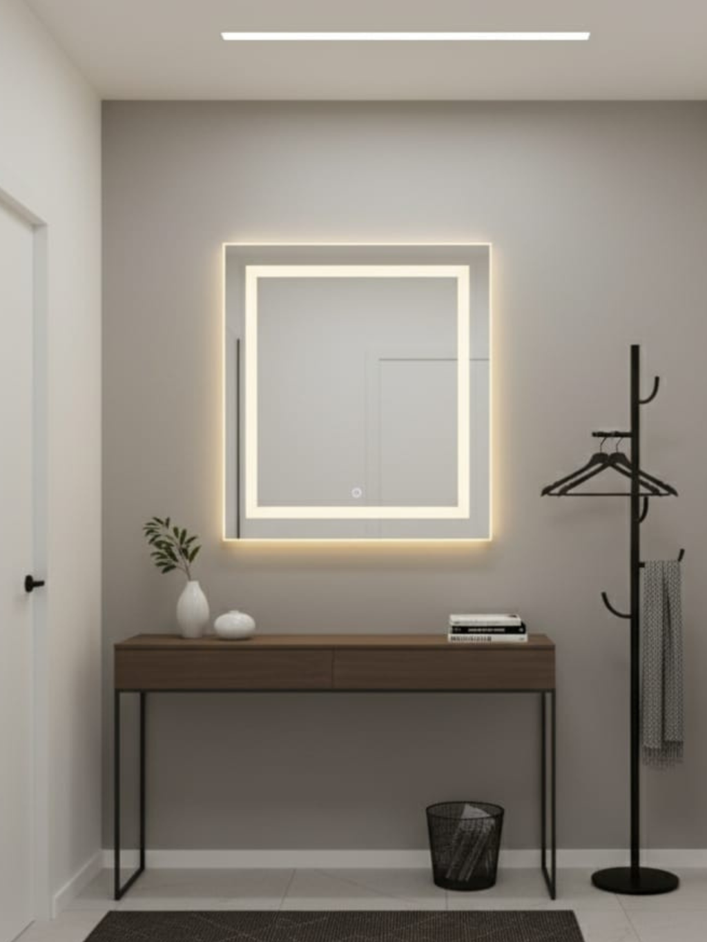 LED Mirror La Luna Anima & Art - Premium LED Bathroom Mirror with Touch Switch, 21 Sizes Available