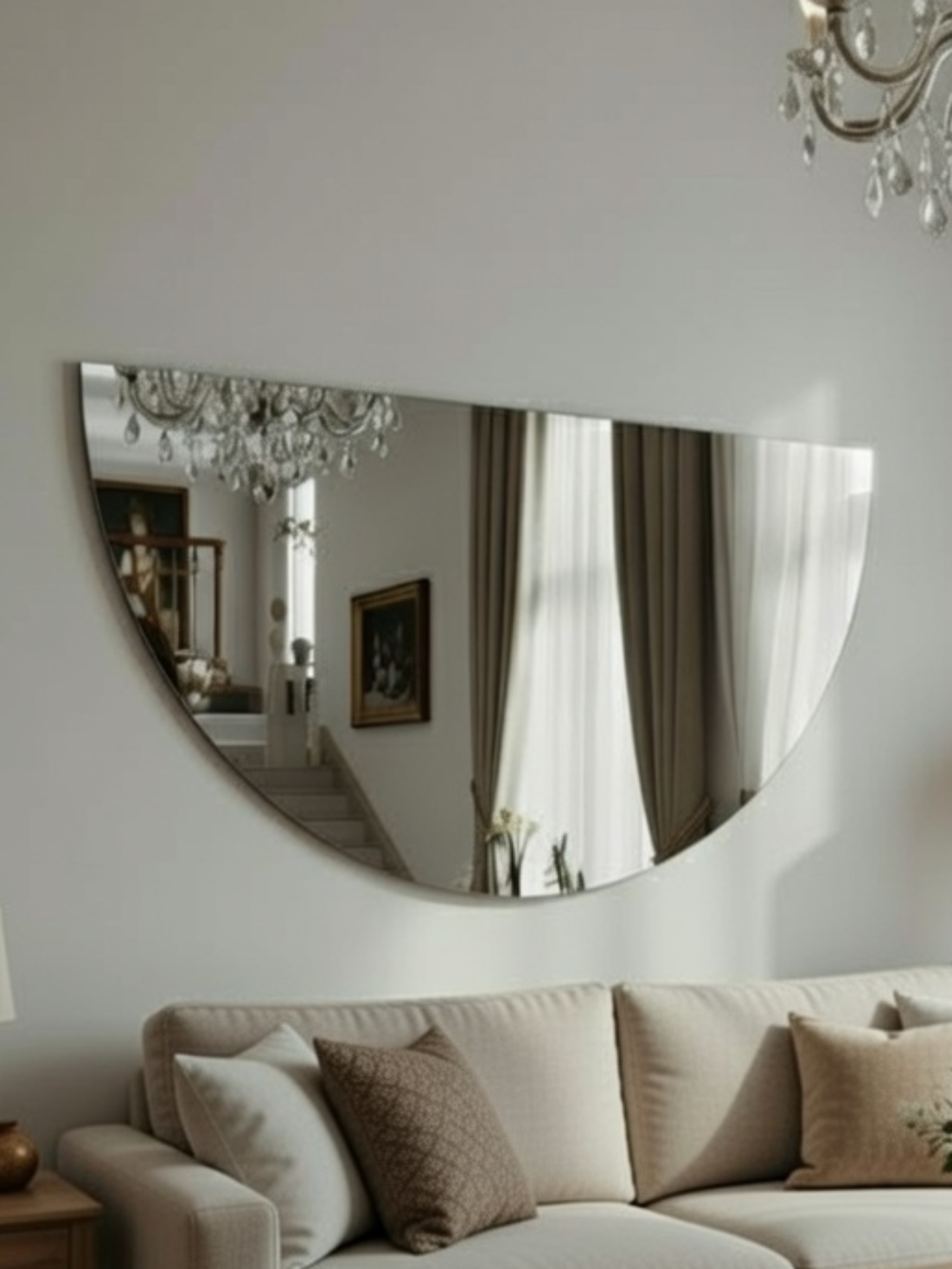 Classic Mirror Moon - 3 Sizes - Crescent
