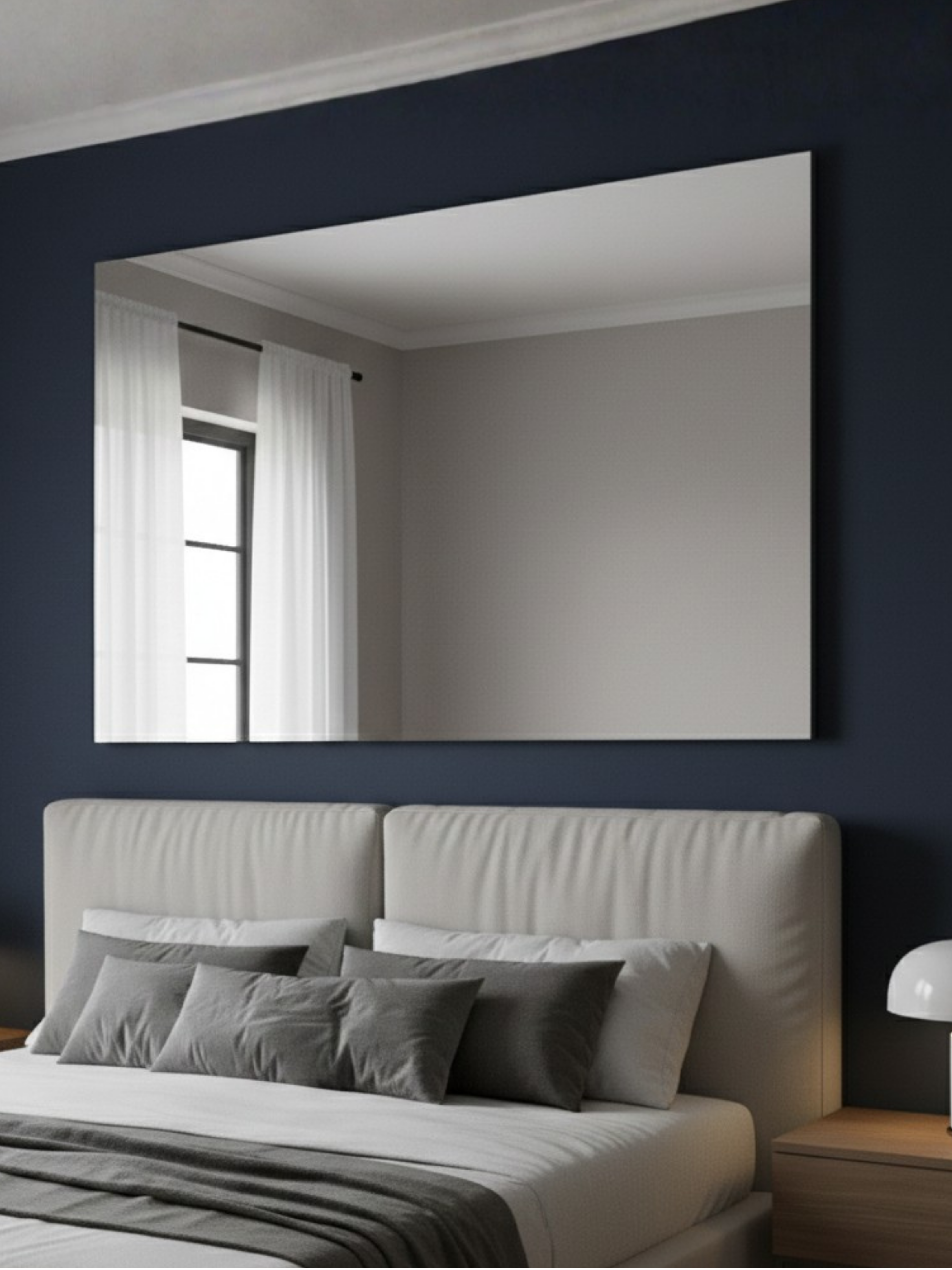 Classic Mirror Duša - rectangular & square, 4mm Polish glass, 14 sizes for bathroom & home