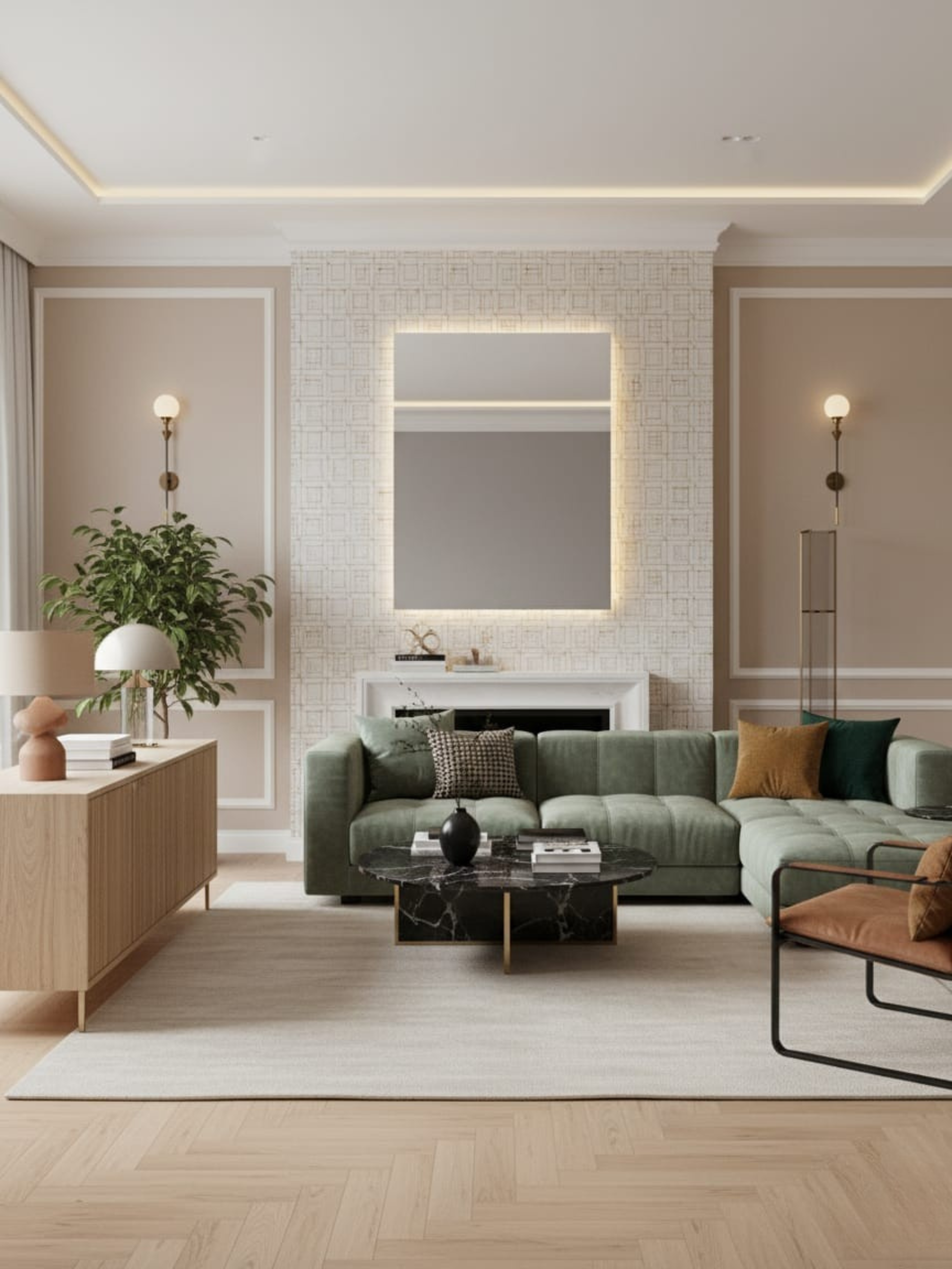 Horizon mirror quality certificates - Polish product by Anima & Art, 5-year warranty, European standards, IP65
