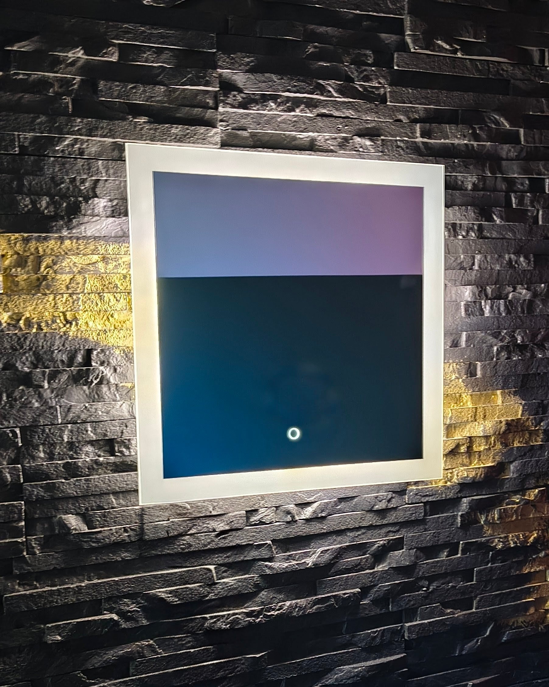 Lena LED Bathroom Mirror – Touch Switch – slim frame wall mirror with LED backlight