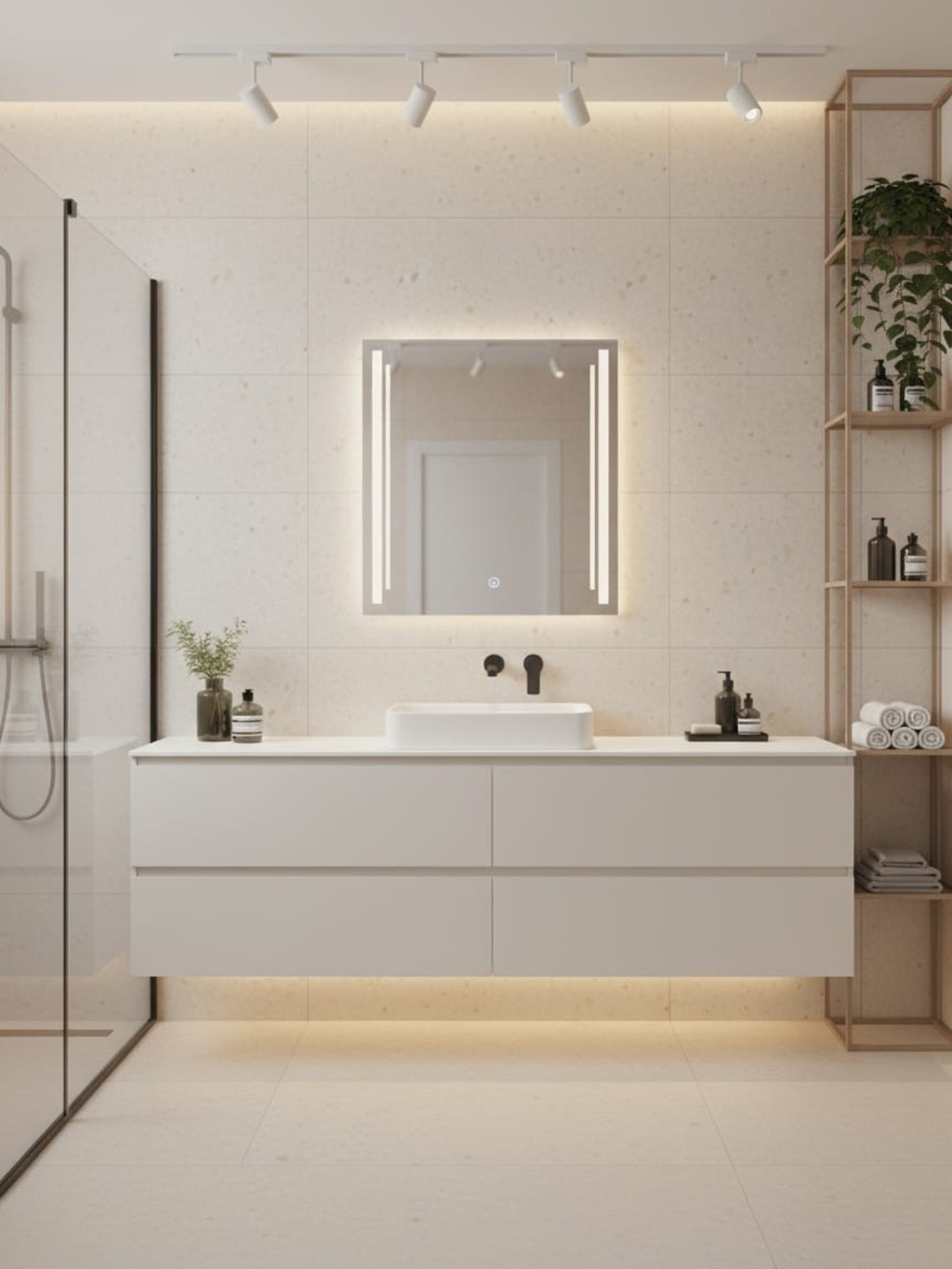 Susanna mirror premium finish detail - polished edges, precision craftsmanship, made in Poland by Anima & Art
